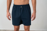 Vamp - Pohodlné pánske boxerky - Victor 17855 - Vamp blue oxford M