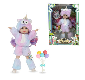 Mamido Mamido Bábika v kostýme jednorožca 30 cm
