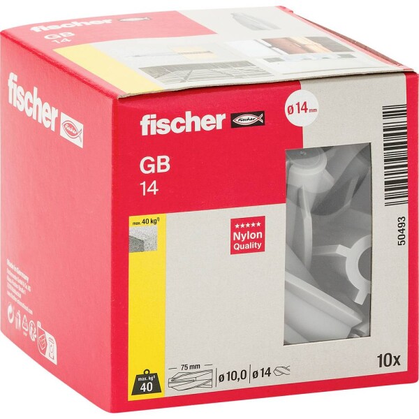 Fischer GB hmoždinka 10 ks
