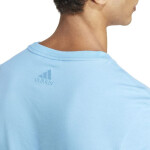 Adidas Essentials Single Jersey Lineárne vyšívané logo Tee IS1350 Muži