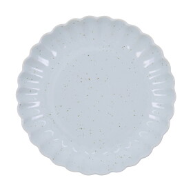 House Doctor Dezertný tanier Scallop Light Blue