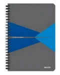 Leitz Office A5 modrá / Blok / štvorčekový / drôtená väzba / kartónové dosky (44581035)