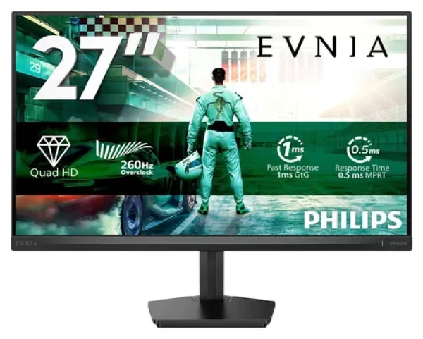 27" Philips 27M2N3500PF/00 čierna / Monitor / Fast IPS / QHD / 260Hz / HDR10 / HDMI + DP / VESA (27M2N3500PF/00)
