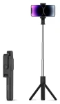 Orico SPV100 čierna / Selfie tyč s mini statívom / Bluetooth / 360° otočenie / 100 cm