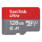 SanDisk Ultra microSDXC 128GB + adaptér / Pamäťová karta / Class 10 / UHS-I / A1 / čítanie: až 140 MB/s (SDSQUAB-128G-GN6IA)