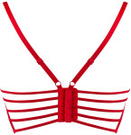 Dámsky polokorzet V-9691 Red - Axami 70C červená