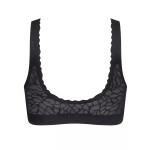 Dámska podprsenka Sloggi Zero Feel Lace 2.0 Bralette čierna BLACK