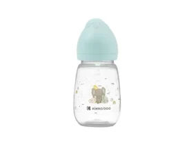 KikkaBoo Dojčenská fľaša 260ml 3m+ Savanna Mint (31302020098KB)