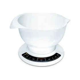 Soehnle Culina Pre biela / kuchynská váha / max. 5 kg / funkcia TARE / 2.5 L miska (65054)