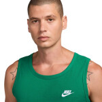 Pánske tričko Nike Club Tank, zelené, BQ1260 365 L