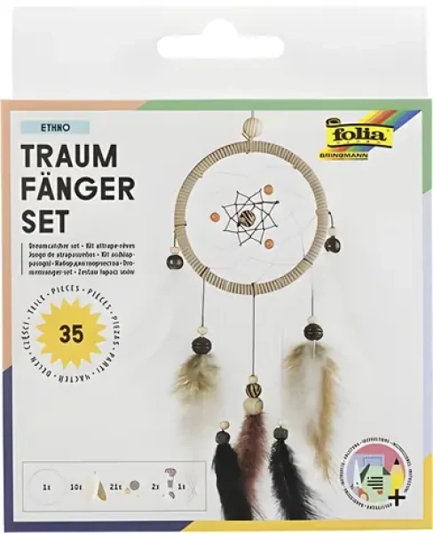 FOLIA 23829 Kreatívna sada Lapač snov Ethno