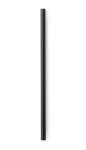 Bamboo REFORK slamka z prírodného materiálu čierne 8x250 / Slamka / 100 ks