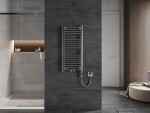 MEXEN/S - Mars radiátor + vykurovacia tyč 900 x 400 mm, 300 W, chróm W110-0900-400-2300-01