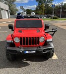 Mamido Elektrické autíčko Jeep Wrangler Rubicon 4x4 červené