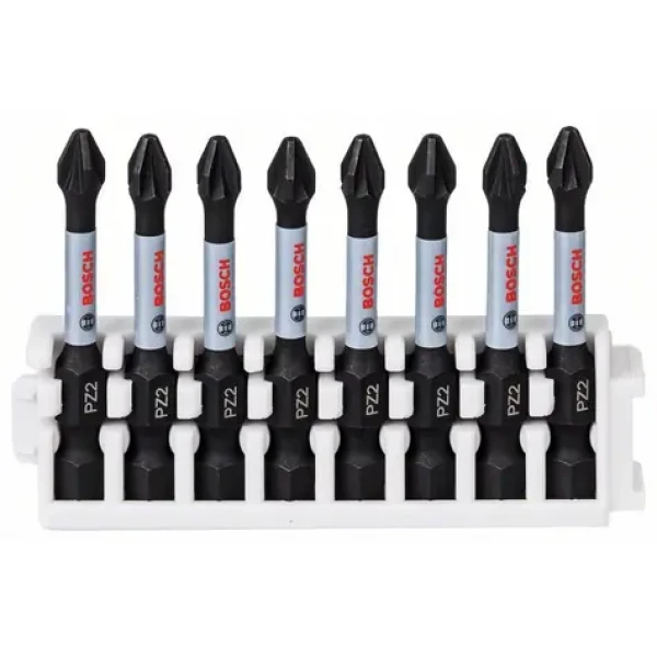 BOSCH Impact Control 2608522331 / Sada skrutkovacích bitov / 8x PZ2 / Dĺžka: 50 mm (2608522331)