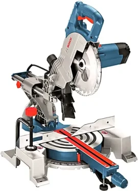 BOSCH GCM 800 SJ Professional / Pokosová píla so záklzom / 1400W / Priemer 216 mm / 5500 ot-min / Hĺbka rezu 70x270 mm (0601B19000)