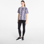 Tričko adidas Seasonal Essentials Leopard Print T-Shirt With 3-Stripes Multicolor/ Crystal Linen S