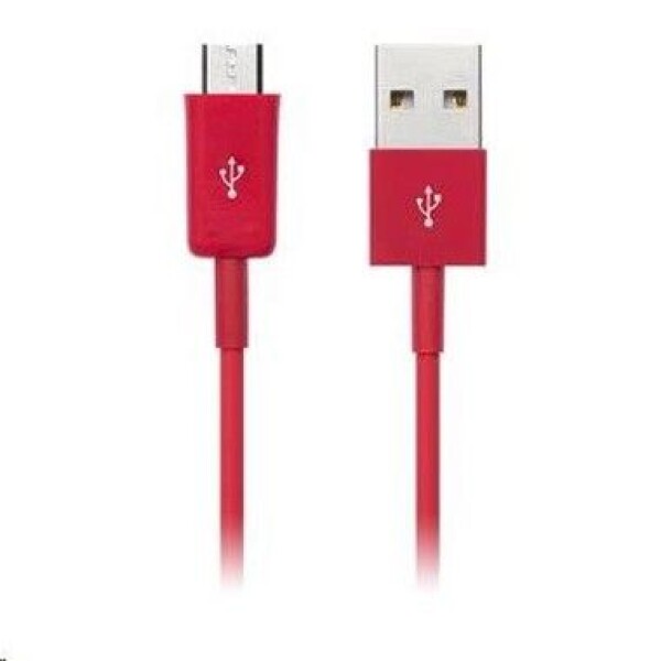 CONNECT IT CI-570 Colorz microUSB - USB kábel (M) - (M) 1m červená (CI-570)