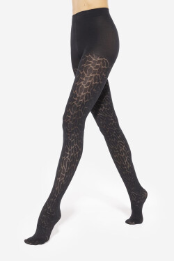 Pančuchy Gatta Lorien vzor 27 40 den 5-XL nero 5-XL