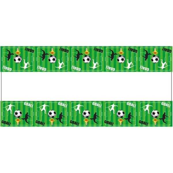 Párty obrus 180 x108cm futbal - Cakesicq - Cakesicq