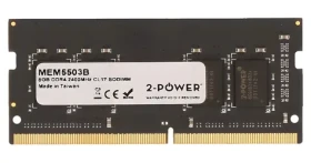 2-Power 8GB / Pamäť RAM / DDR4 / SO-DIMM / 2400 MHz / CL17 / 1Rx8 (MEM5503B)