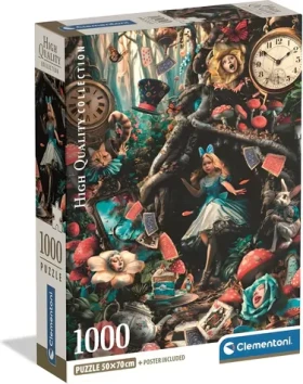 Clementoni Puzzle Ďalší deň vo Wonderlande