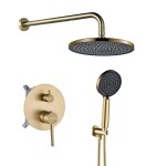 REA - Podomietková sprchová sada Foster Brush Gold + BOX REA-P6441