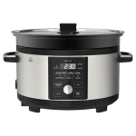 Sencor SPR 5520SS strieborná / pomalý hrniec / 5.5L / Digitálny displej / 5 programov (8590669361120)