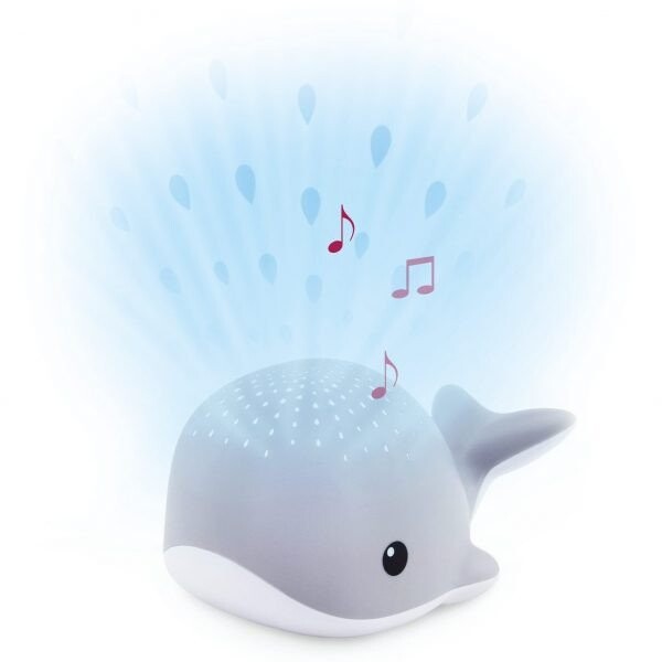 Omega Zazu Wally the Whale projector night light, grey