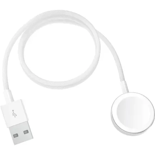 YENKEE YCW Nabíjací kábel pre Apple Watch 1m biela / USB-A / 2.5W (8590669384846)