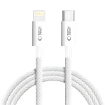 Tech-Protect UltraBoost šedá / Nabíjací kábel / USB-C - Lightning / 27W / 2 m
