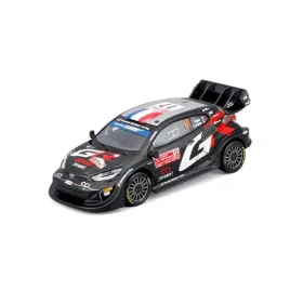 Bburago RACE Toyota GR Yaris Rally1 Hybrid v dekoratívnom boxe Orgier #17 modrá