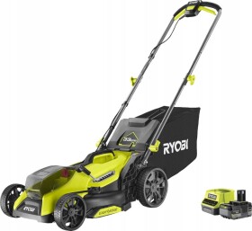 Ryobi Cordless lawn mower RYOBI ONE+ RY18LMX33A-150, 18 V, 5.0 Ah, 33 cm, 35 l