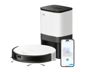 TP-LINK Tapo RV20 Mop PLUS Dok pre automatické vyprázdnenie / Robotický vysávač / vysávanie mopovanie / WiFi / 2600 mAh (Tapo RV20 Mop Plus)