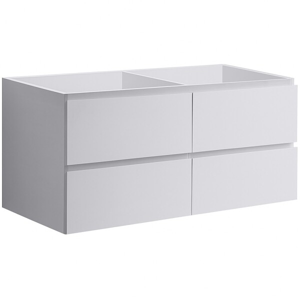 CERANO - Kúpeľňová skrinka pod umývadlo Carole - biela matná - 119x48x45 CER-431563
