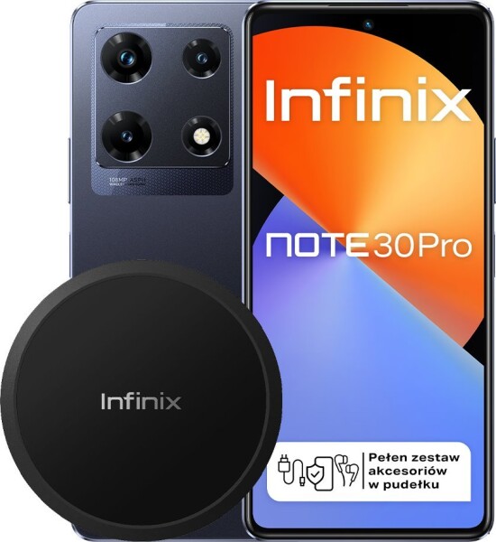 Infinix Note 30 Pro 8/256GB Čierny (I/X678B/8-256/BLACK)