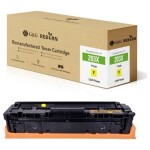 G&G Reborn remanufactured toner náhradný HP 203X žltá 2500 Seiten kompatibilná toner; 21267