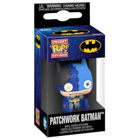 Funko POP! Kľúčenka Patchwork Batman (DC Comics)