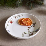KÄHLER Porcelánová miska Hammershøi Christmas Ø 21 cm