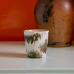 HK living Hrnček Coffee mug 70's Tide 230 ml