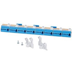 Hensel 61001159 oddeľovací N svorka skrutkovací, zástrčka modrá 1 ks; 61001159