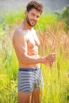 Boxerky Key MXH 338 A25 M-2XL šedá XXL