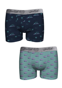 Pánske boxerky John Frank JF2BEF38 2pack L Dle obrázku