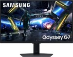 Samsung Samsung Odyssey G7 S27DG702EU - G70D Series - LED-Monitor - Smart - Gaming - 68.6 cm (27") - 3840 x 2160 4K UHD (2160p) @ 144 Hz - Fast IPS - 350 cd/m2 - 1000:1 - DisplayHDR 400 - 1 ms - 2xHDMI, DisplayPort - Lautsprecher - Schwarz
