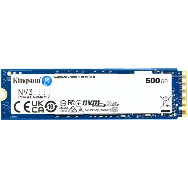 Kingston 500GB M.2 2280 NVMe (SNV3S/500G)