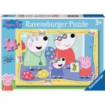 Ravensburger Prasiatko Peppa kamarátkou 35 dielikov