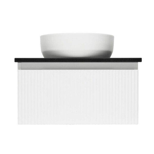 Kúpeľňová skrinka so žulovou doskou SAT Evolution 58x30x44, 8 cm biela mat SATEVO60WMZ SATEVO60WMZ