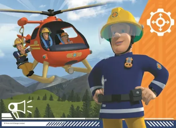 Trefl - Puzzle - Požiarnik Sam: Vo vzduchu