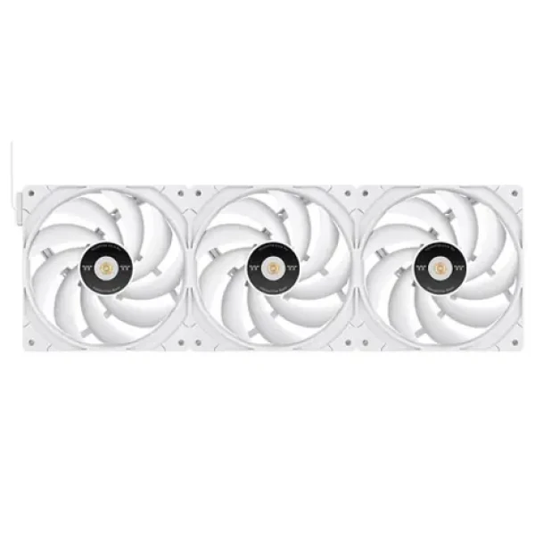 Thermaltake TOUGHFAN EX14 Pre High Static Pressure PC Cooling Fan biela / Hydraulic Bearing / 140mm / 3ks (CL-F172-PL14WT-A)