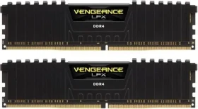 Corsair Vengeance LPX Black 16GB (2x8GB) 3200MHz / DDR4 / PC4-25600 / CL16-20-20-38 / 1.35V / XMP2.0 / s chladičom (CMK16GX4M2E3200C16)